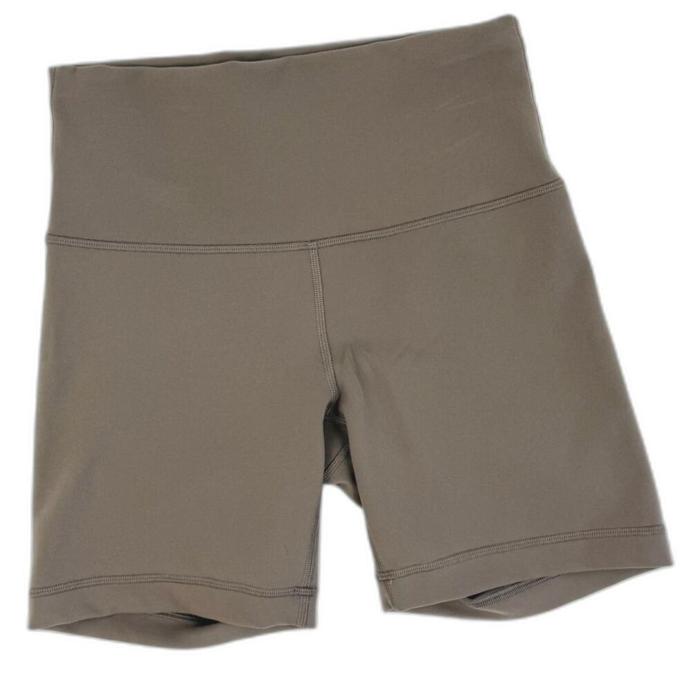 lululemon Align Women's Brown Tan High Rise 6" Biker Shorts Size 4